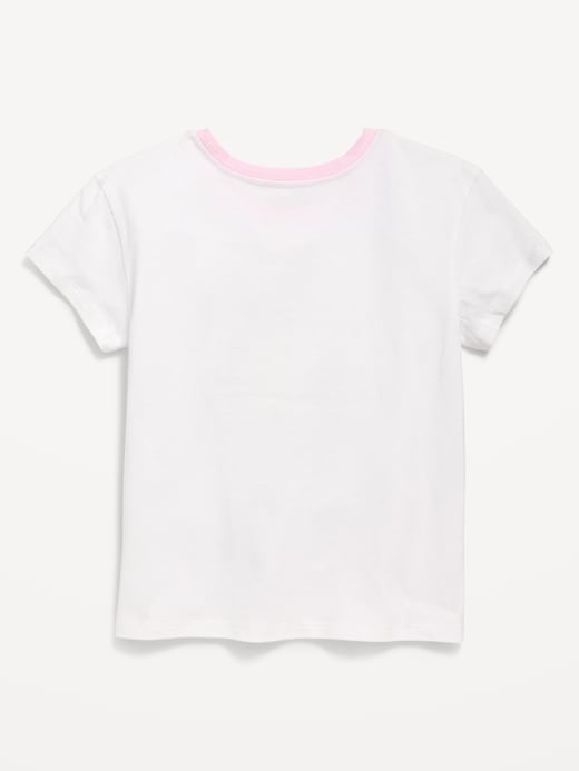 View large product image 2 of 2. Short-Sleeve Graphic T-Shirt for Girls