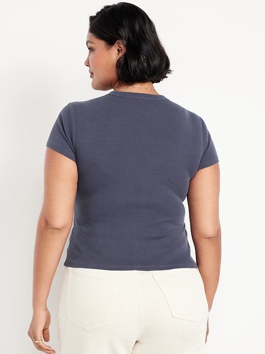 Image number 6 showing, Snug Crop T-Shirt