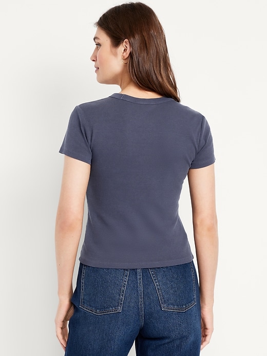 Image number 2 showing, Snug Crop T-Shirt