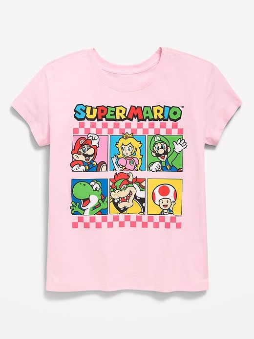 View large product image 1 of 2. Super Mario™ Graphic T-Shirt for Girls