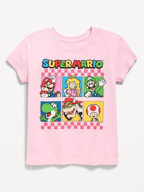 Super Mario™ Graphic T-Shirt for Girls - Pink