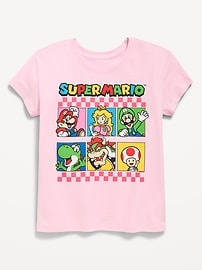 Image number 1 showing, Super Mario™ Graphic T-Shirt for Girls