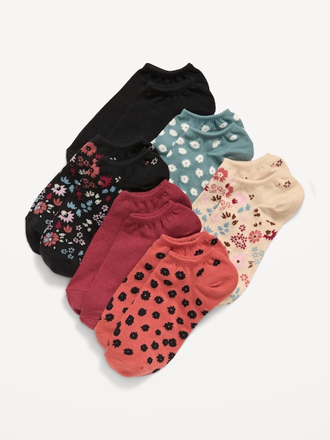 Socquettes pour femme (paquet de 6 paires) - Blanc