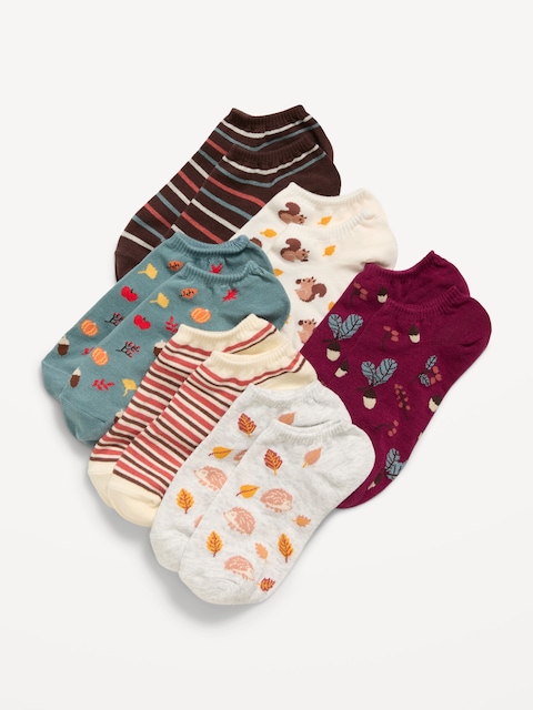 Ankle Socks 6-Pack for Women - Multi