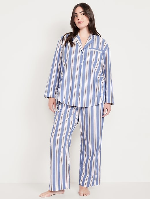 Image number 5 showing, Poplin Pajama Pant Set