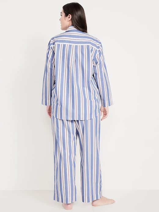 Image number 6 showing, Poplin Pajama Pant Set