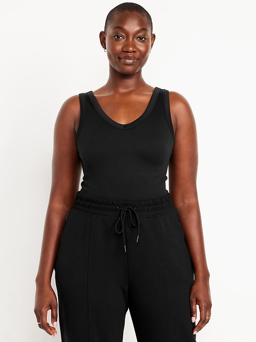 Image number 3 showing, Exhale Seamless Fitted Rib Tank