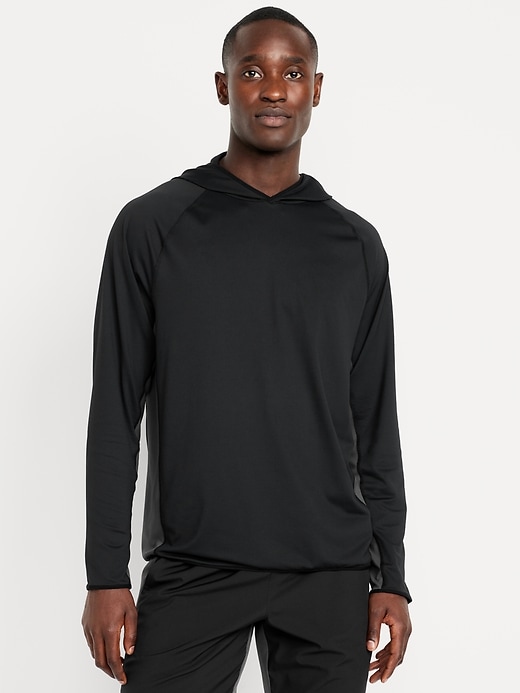 Image number 1 showing, Loose Fit Pullover Run Hoodie
