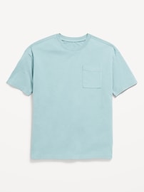 Image number 2 showing, Oversized Short-Sleeve Pocket T-Shirt for Boys