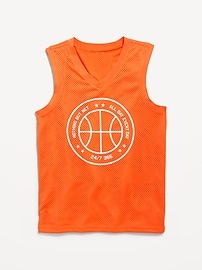 Image number 2 showing, Mesh Graphic Tank Top for Boys
