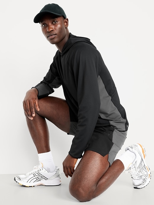 Image number 3 showing, Loose Fit Pullover Run Hoodie