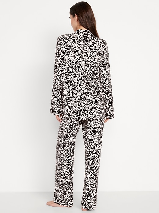 Image number 2 showing, Sunday Sleep Knit Jersey Pant Set