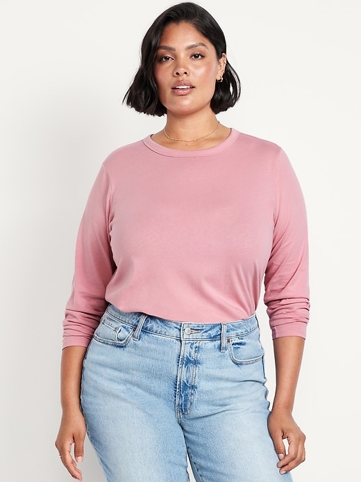L'image numéro 6 présente T-shirt passe-partout à manches longues