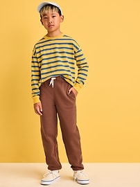 Image number 1 showing, Favorite Fleece Baggy Jogger Sweatpants for Boys