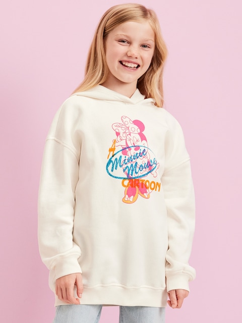 Old Navy x Disney© Oversized Graphic Pullover Tunic Hoodie for Girls