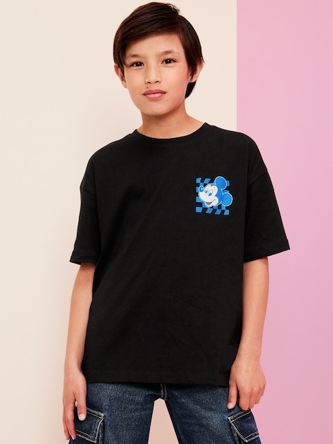 Old Navy x Disney© Oversized Graphic T-Shirt for Boys - Black