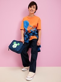 View large product image 3 of 7. Old Navy x Disney© Oversized Graphic T-Shirt for Boys