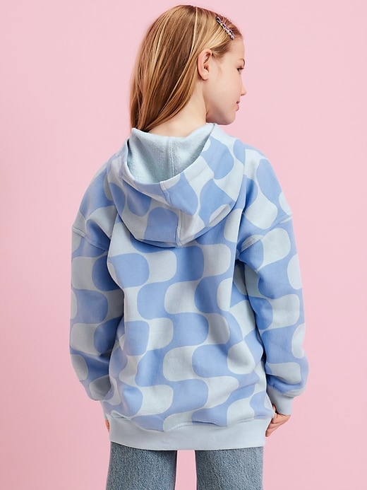 View large product image 2 of 6. Old Navy x Disney© Oversized Graphic Pullover Tunic Hoodie for Girls