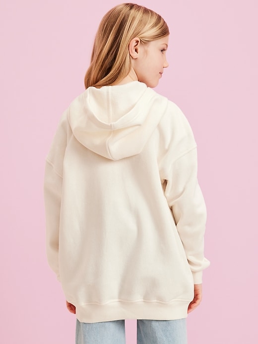 View large product image 2 of 6. Old Navy x Disney© Oversized Graphic Pullover Tunic Hoodie for Girls