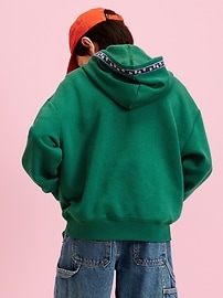 Image number 2 showing, Old Navy x Disney© Mickey Mouse Oversized Pullover Hoodie for Boys