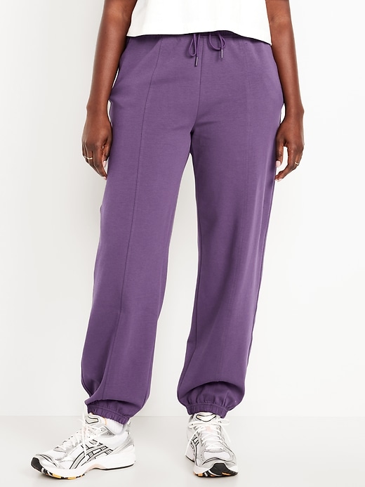 Image number 4 showing, High-Waisted Dynamic Fleece Sweatpants