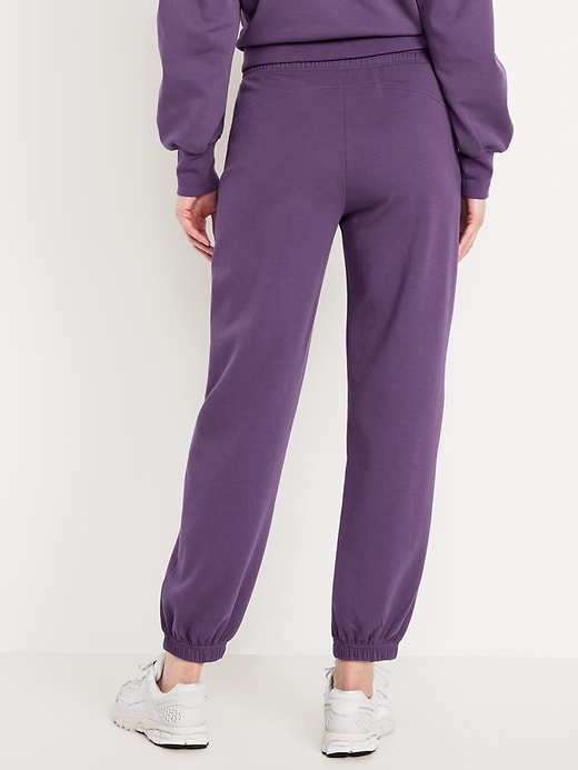 Image number 2 showing, High-Waisted Dynamic Fleece Sweatpants