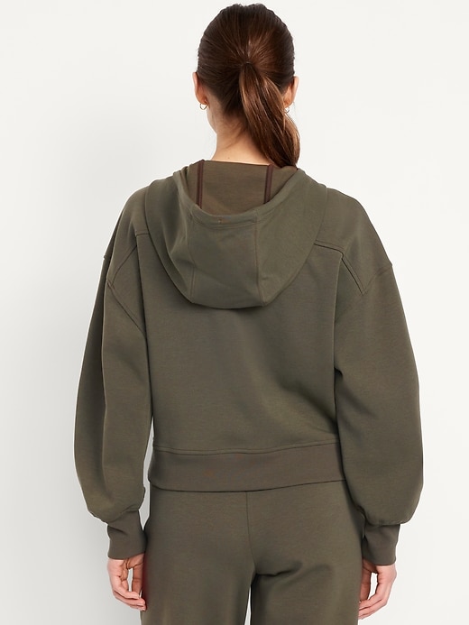 Image number 6 showing, Dynamic Fleece Oversized Zip Hoodie Sweatshirt