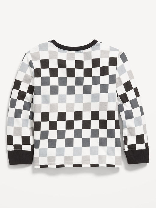 View large product image 2 of 2. Printed Long-Sleeve T-Shirt for Toddler Boys