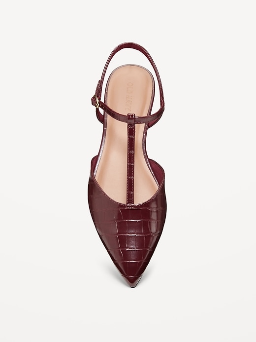 L'image numéro 3 présente Ballerines Charles IX en similicuir pour Femme