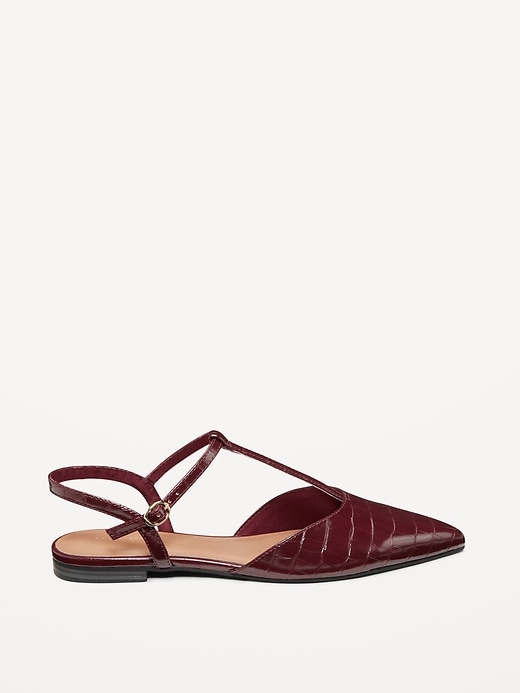 L'image numéro 4 présente Ballerines Charles IX en similicuir pour Femme