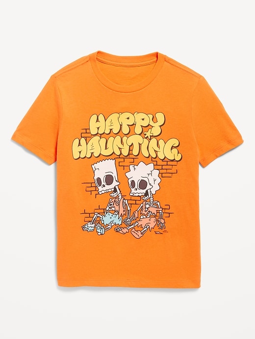 View large product image 1 of 2. The Simpsons™ Gender-Neutral Graphic T-Shirt for Kids