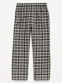 Image number 2 showing, Plaid Flannel Pajama Pants for Boys