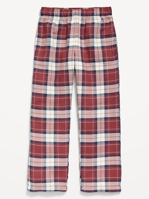 View large product image 2 of 2. Plaid Flannel Pajama Pants for Boys