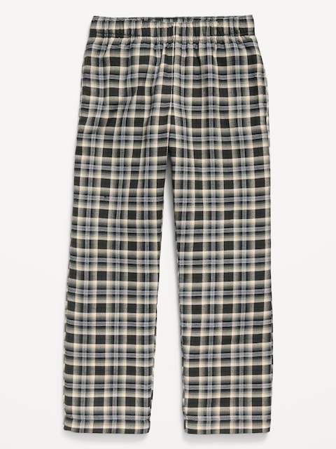 Plaid Flannel Pajama Pants for Boys