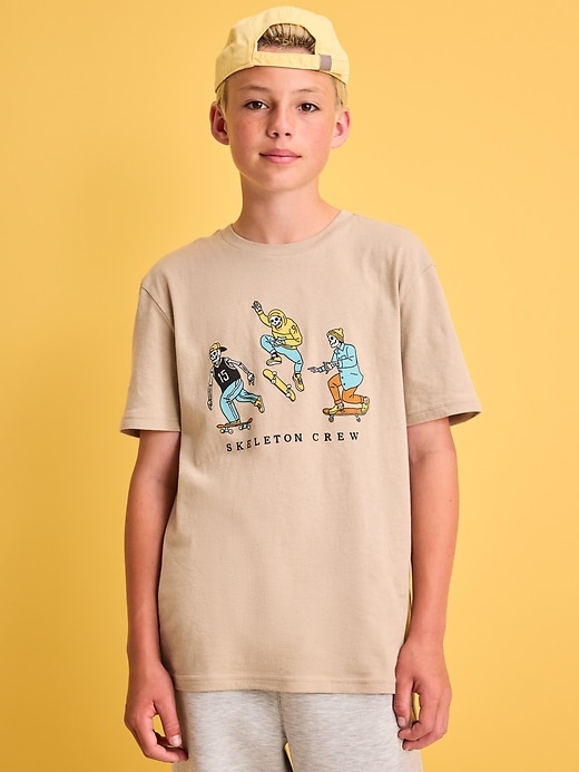 Voir une image plus grande du produit 1 de 1. T-shirt à manches courtes à imprimé pour garçon