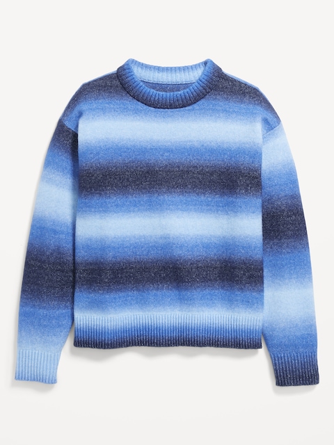 SoSoft Oversized Crew-Neck Sweater for Boys
