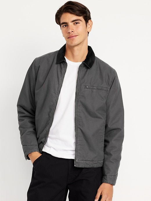 Image number 1 showing, Insulated Canvas Barn Jacket