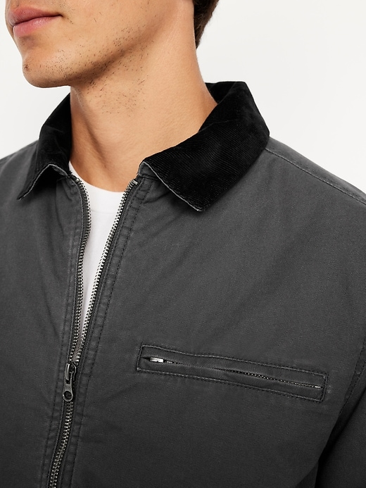 Image number 4 showing, Insulated Canvas Barn Jacket