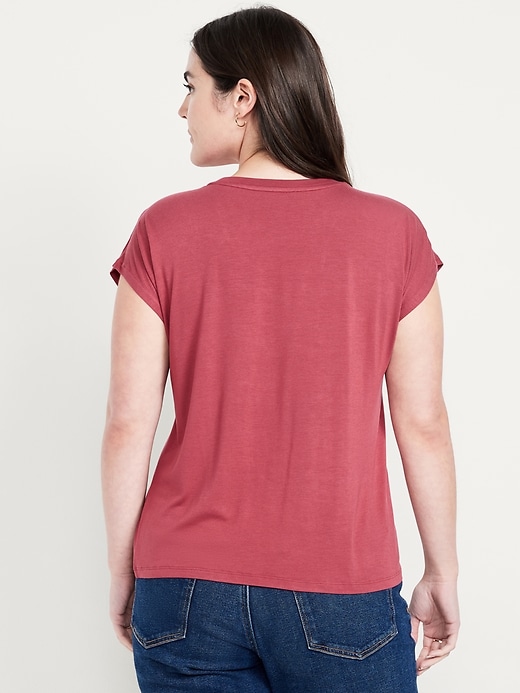 Image number 5 showing, Luxe Dolman T-Shirt