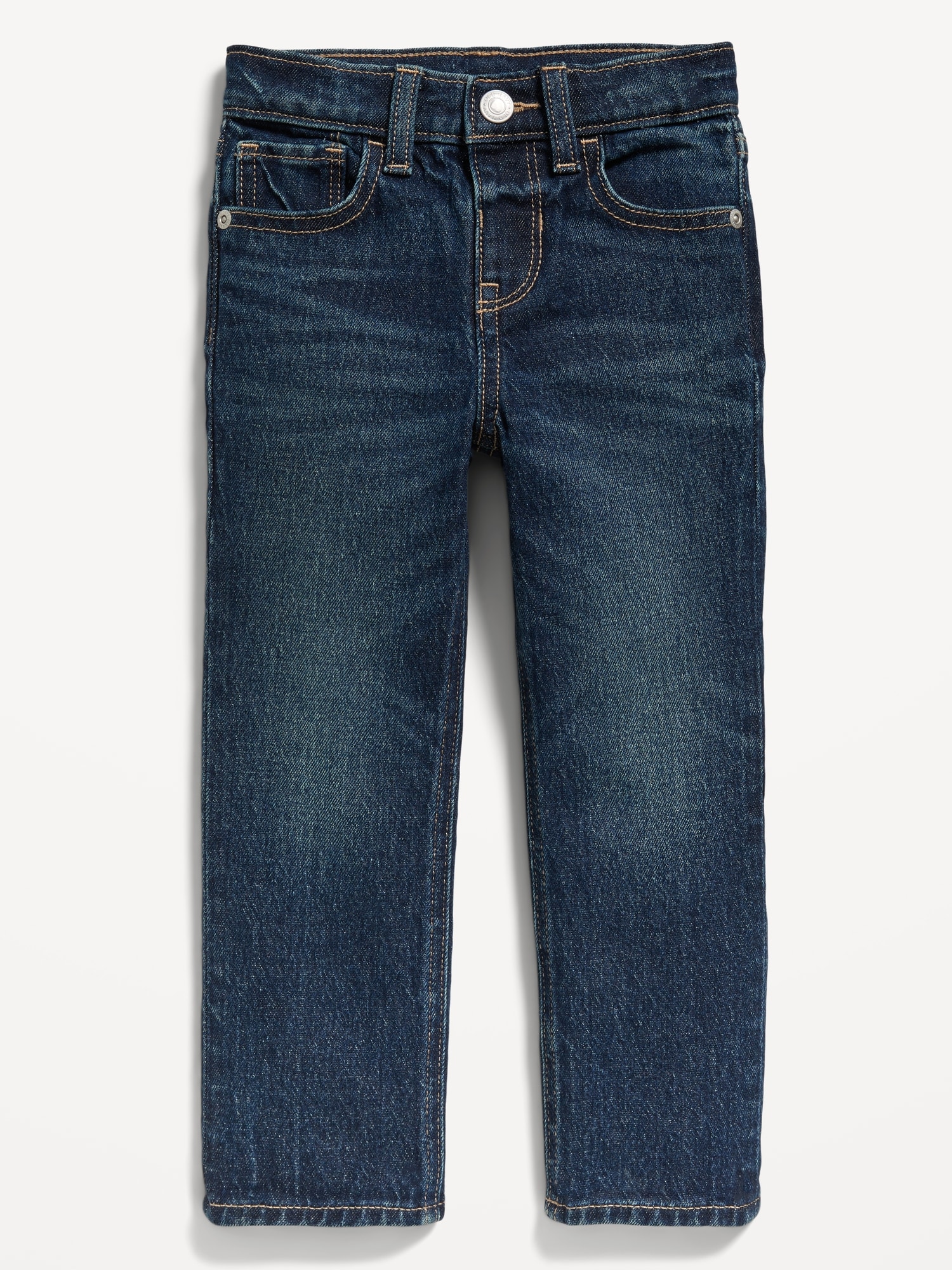 Straight-Leg Built-In Flex Jeans for Toddler Boys