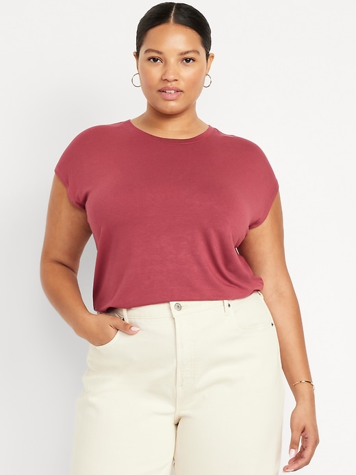 Image number 6 showing, Luxe Dolman T-Shirt