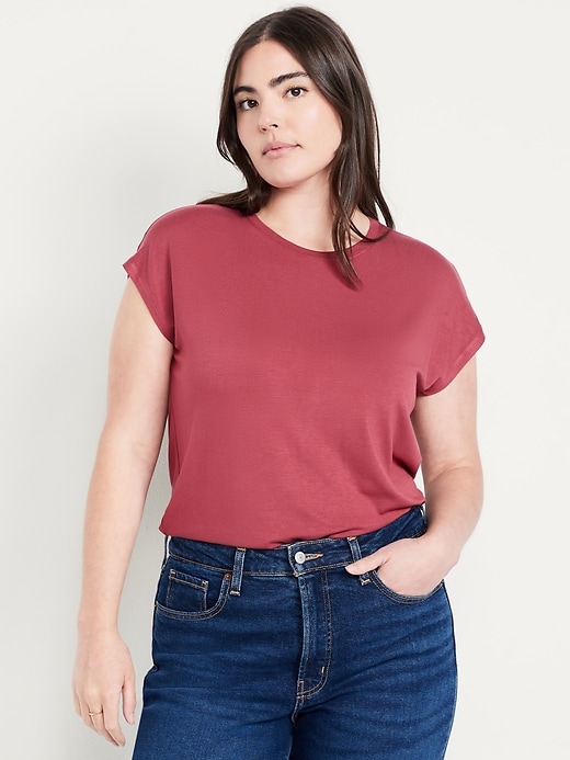 Image number 4 showing, Luxe Dolman T-Shirt