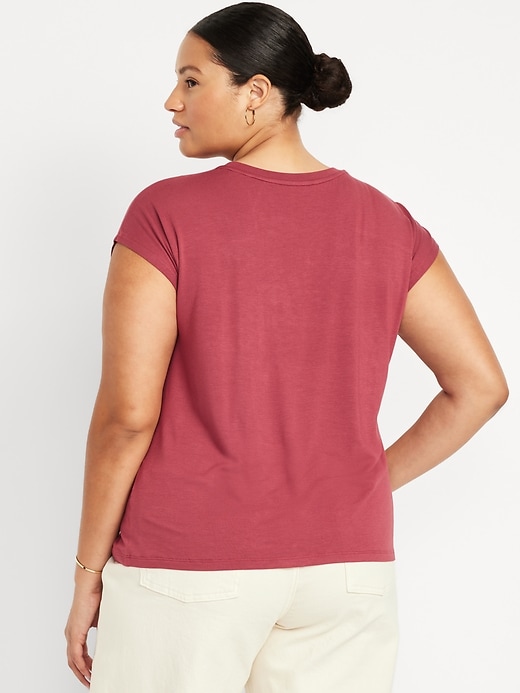 Image number 7 showing, Luxe Dolman T-Shirt