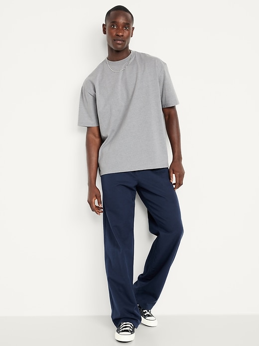 L'image numéro 3 présente T-shirt surdimensionné moderne en tissu épais