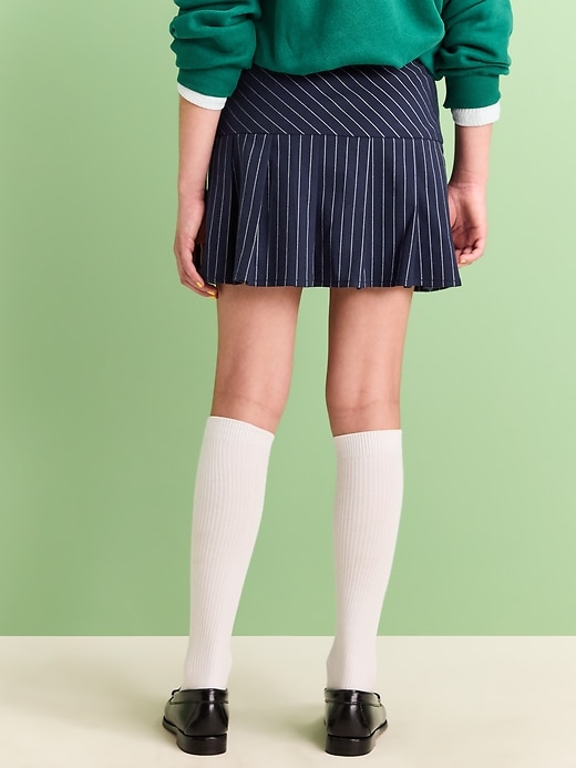 View large product image 2 of 4. Pleated Twill Skirt for Girls