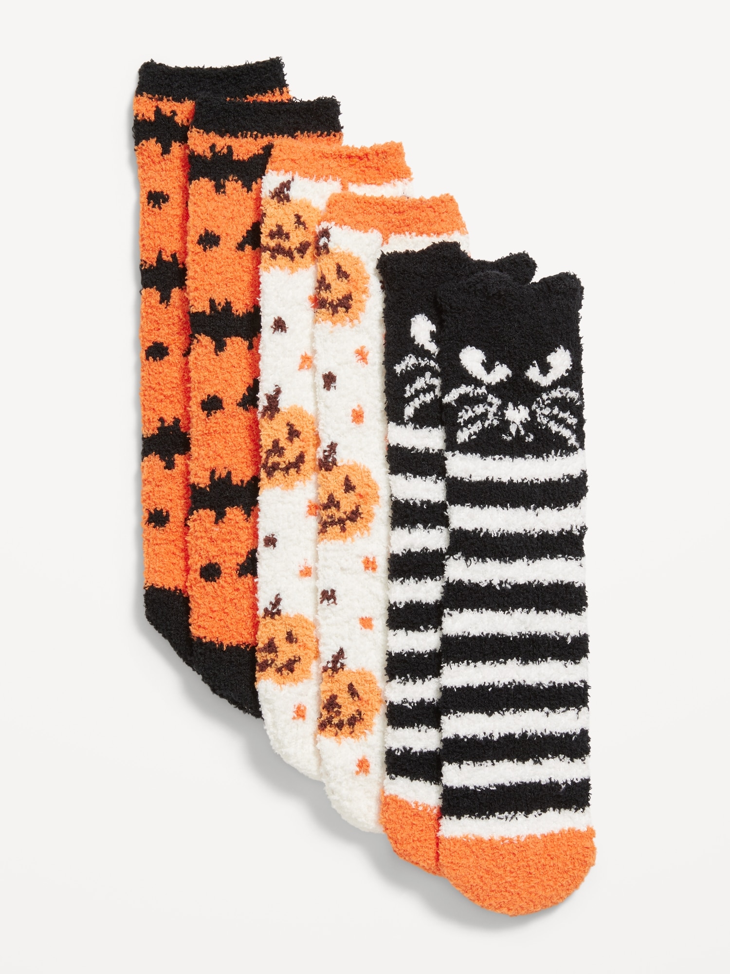 3-Pack Cozy Crew Socks for Women
