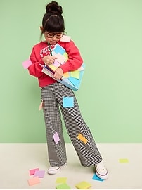 Image number 3 showing, High-Waisted Straight-Leg Sailor Pants for Girls