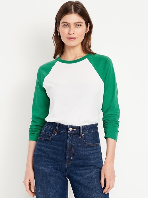 Image number 1 showing, EveryWear Long-Sleeve T-Shirt