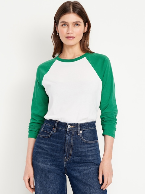 EveryWear Long-Sleeve T-Shirt - Green Mangrove