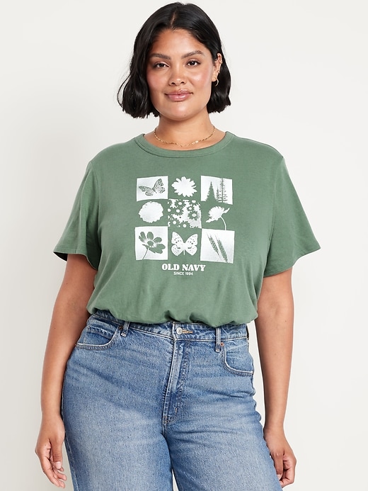 Image number 7 showing, EveryWear Logo-Graphic T-Shirt